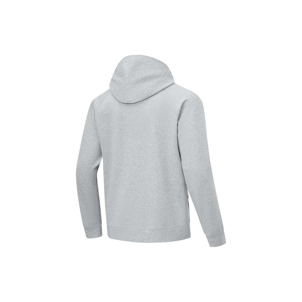 Li Ning Badfive Letter Print Pullover Sweatshirt Unisex sweatshirt Flower-Gray AWDT887-2