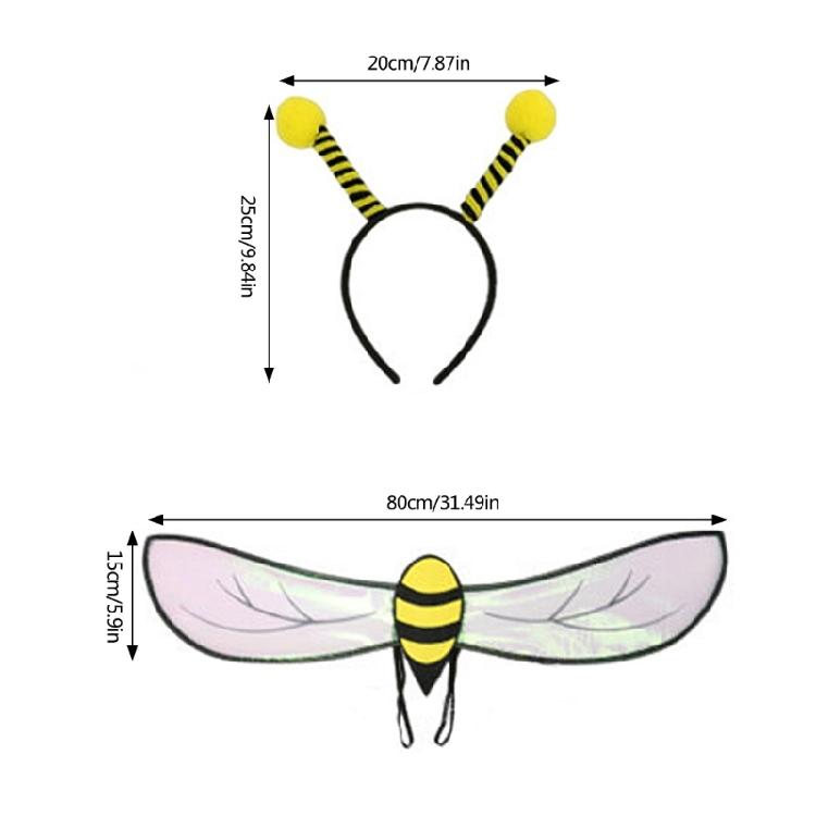 Animal Wing Cosplay Accessories Halloween Wing Headband for Women Girl Kid Christmas Halloween Birthday Cosplay Party