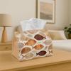 A Seamless Design of a Hand-Drawn Illustration for a 1pc Tissue Box Holder - a Versatile Napkin Dispenser Suitable for Home Gatherings, Car Decoration