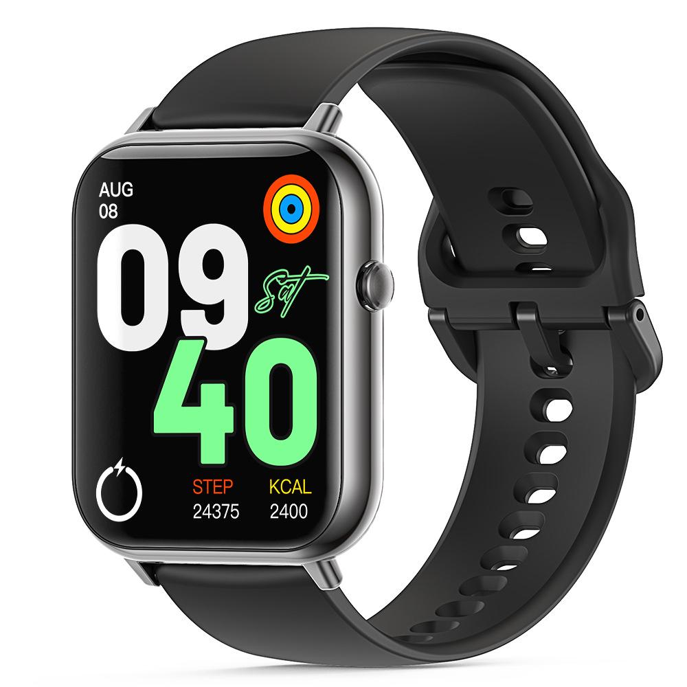Q19MAX Fashion Smartwatch: Heart Rate & Blood Oxygen Monitoring, Bluetooth Calls, IP68 Waterproof