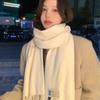 New scarf women's winter versatile shawl imitation cashmere warm high-end couple scarf