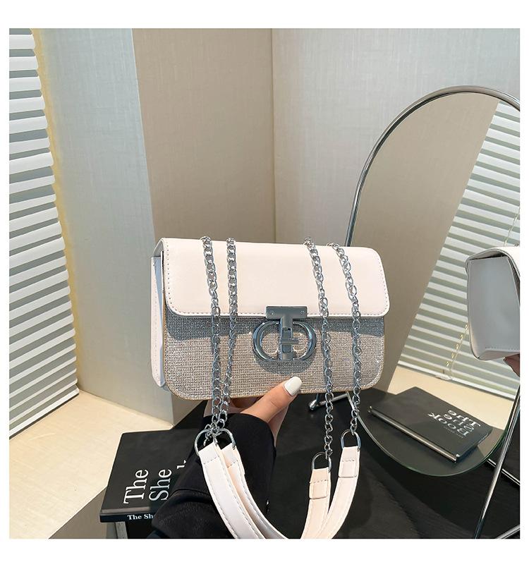 

Douyin Xiaohongshu Internet celebrity new sequined women s bag fashion temperament versatile beads shoulder bag casual handbag tide золотой