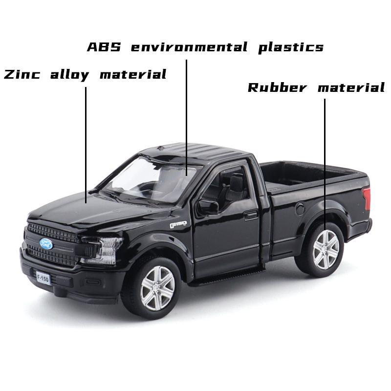 Ford F150 SVT Raptor 2018 Pick-up Truck Simulation Druckguss- & Spielzeugfahrzeuge Rückziehmotor Auto & Türen Öffnen RMZ city 1:36 Legierungs-Sammlermodell