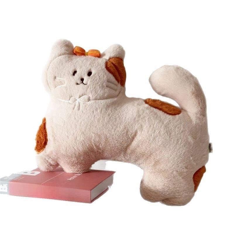 Pillow Cat Plush Animal Doll Cartoon Decoration Living Room Sofa Seat Cushion