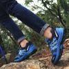Men's Outdoor Hiking Boots Lightweight Running Shoes Anti Slip and Wear-resistant Rubber Soles Mesh Breathable Sports Shoes 2025