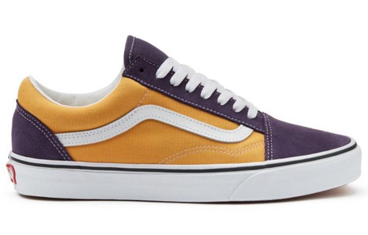 Old Skool Vans 'Dwukolorowe - Miodowy Złoty Fioletowy' VN0A4U3B21F