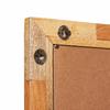 Bathroom Mirror with Storage Artisan Oak Finish 50 x 70 x 2.5 cm