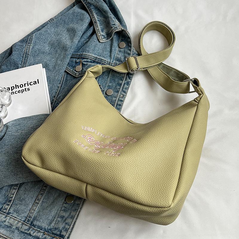 

Популярные сумки женские большой вместимости 2025 новая весна и лето универсальная наплечная сумка-мессенджер текстурная сумка-ведро