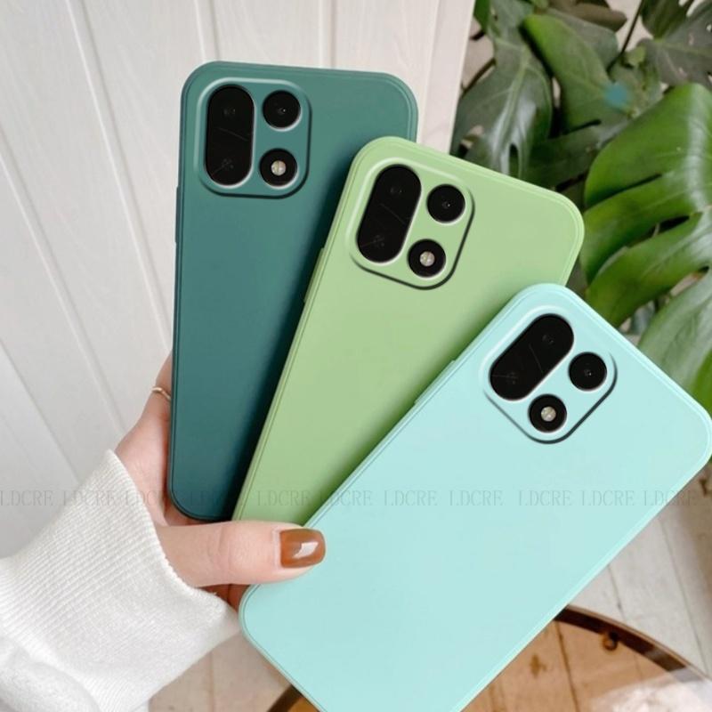 For Oneplus 15 Case Cover Oneplus 15 Capas Armor Phone Bumper Original Liquid Silicone Back Shockproof Soft Fundas Oneplus 15