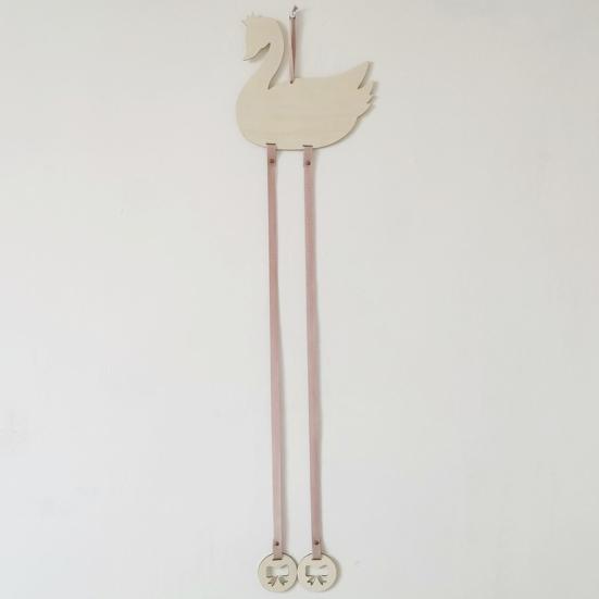 Wooden Hairpin Storage Hair Clips Storage Hanging Pendant Portable Hairband Storage Pendant Organizer Wall Ornaments