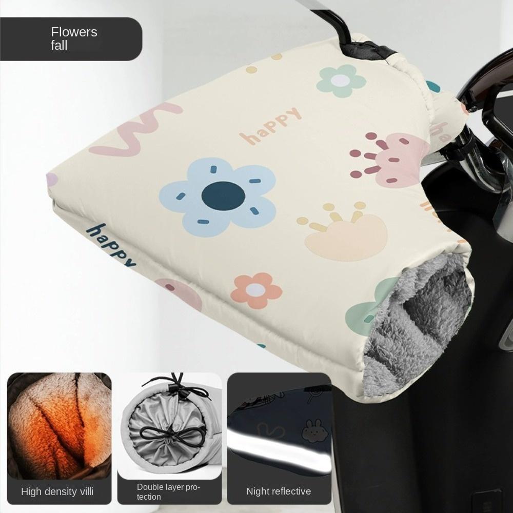 

Winter Hand Protector Motorcycle Handlebar Gloves Windproof Hand Covers Warmers