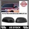 For 2007-13 Chevy Silverado / GMC Yukon Sierra Gloss Black Top Mirror Covers Cap
