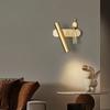 Creative LED Wall Lamp Personality Postmodern Living Room Background Wall Light Luxury Bathroom Bedside Wall Lamp Decor Fixtures