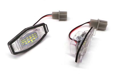 LED License Plate Lights 2x550lm, Set of 2 Compatible with Honda, 12V, Off-Road