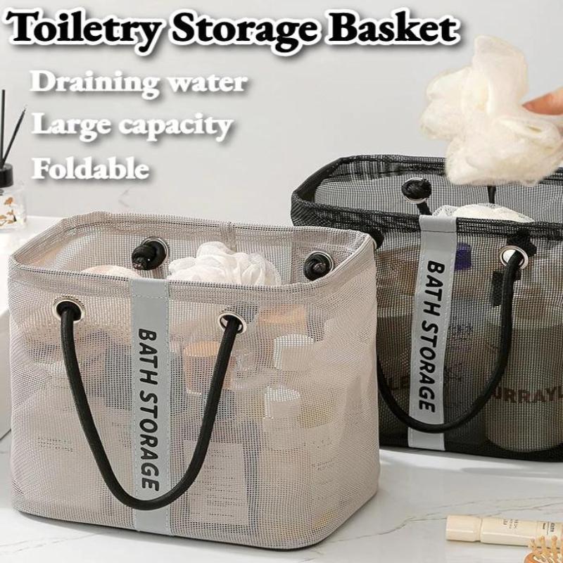 Portable Tote Shower Basket Waterproofbag With Handle Large Capacity Toiletry Bag Organizer Unisex