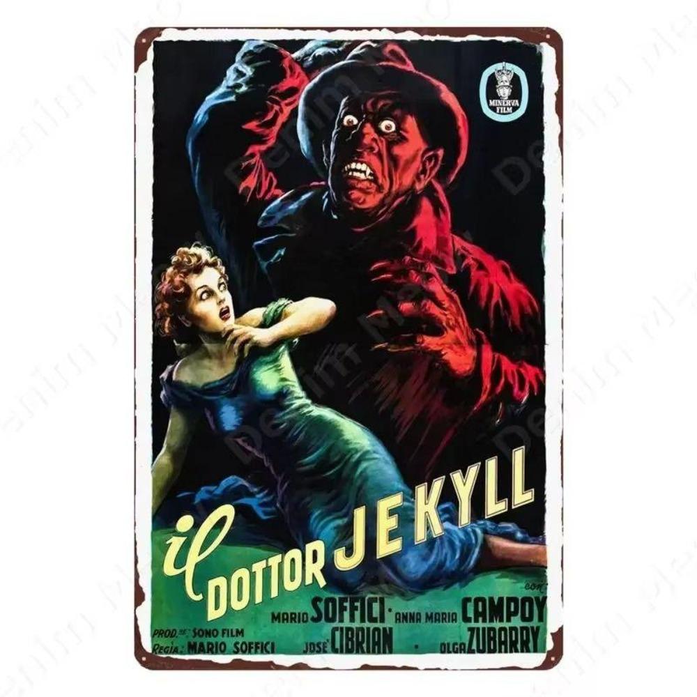 Retro Vintage Metal Tin Sign, 20x30cm Wall Art Decor for Living Room Kitchen