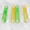 19cm Portable Translucent Shoehorn - Unique Shape, Compact Plastic Shoe Lifter