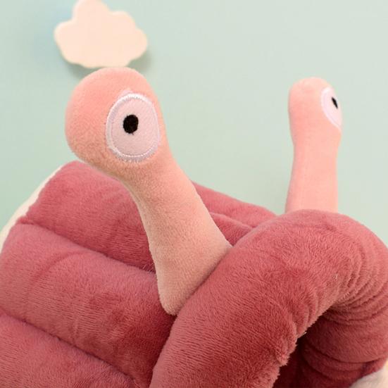 Cozy Hamster Sleeping House Snail Shape Thickened Dwarf Rabbit Chinchilla Hedgehog Ferret Hideaway Hide Hut Cage Accessories