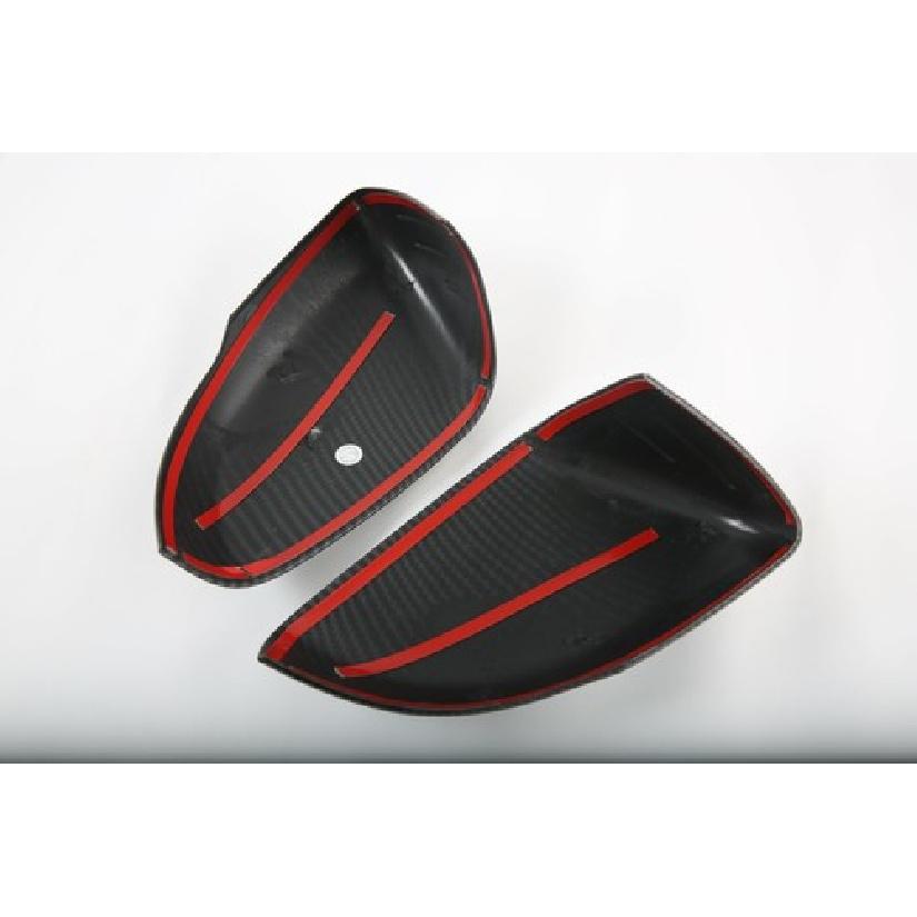 ABS Carbon Fiber Rearview Mirror Side Cover Trim for - KIA SORENTO 2PCS
