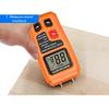 High Precise Ergonomic Wood Moisture Tester Gauge Suitable For Indoor & Outdoor Use Without Battery Construction Workers