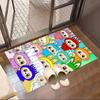Custom Name Personalized Labubu Print Carpet, Versatile Home Decor Rug, for Playroom, Apartment, Balcony, Entryway, Hallway Gift