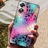 For OPPO A58 4G Case Covers Painted Soft Silicone Black Cover for Oppo A38 4G A18 cases OPPOA38 CPH2579 TPU Coque Protective