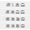 Car Tail Letter Number Emblem Sticker Rear Trunk Badge Decal for Mercedes Benz E Class E53 E55 E63 E200 E220 E230 E240 E250 E260