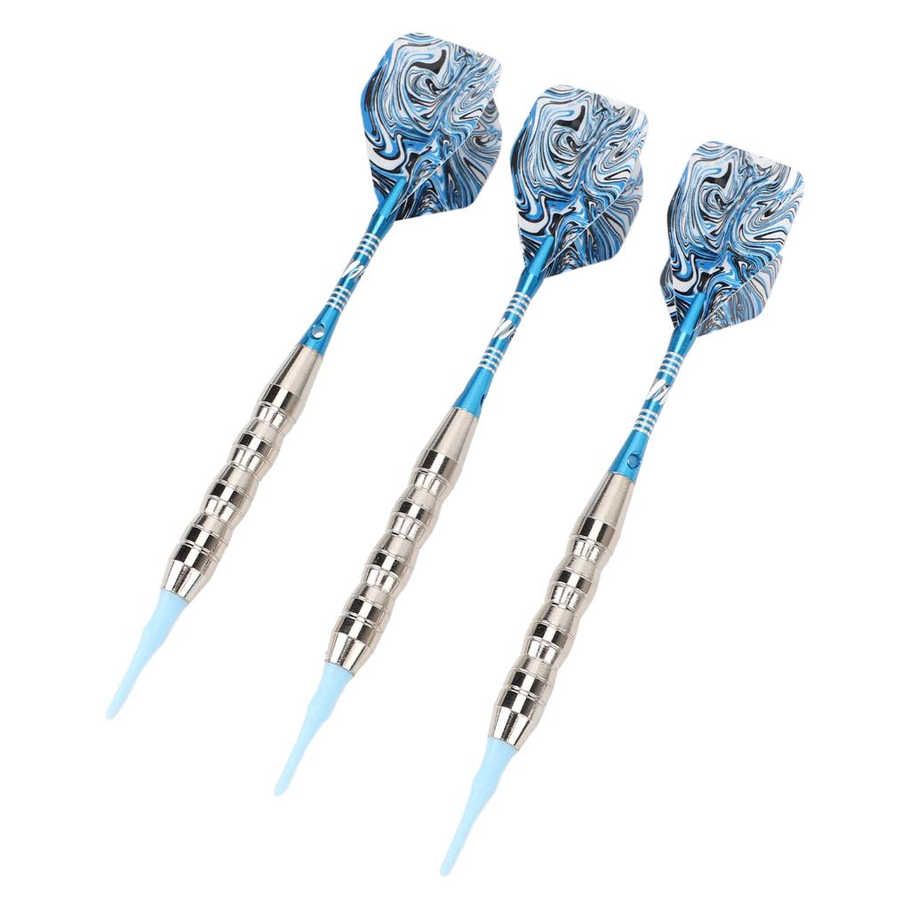 3 STK myk spiss dartsett for darttavle Aluminiumslegering stål PET Profesjonell dart med skaft Flight