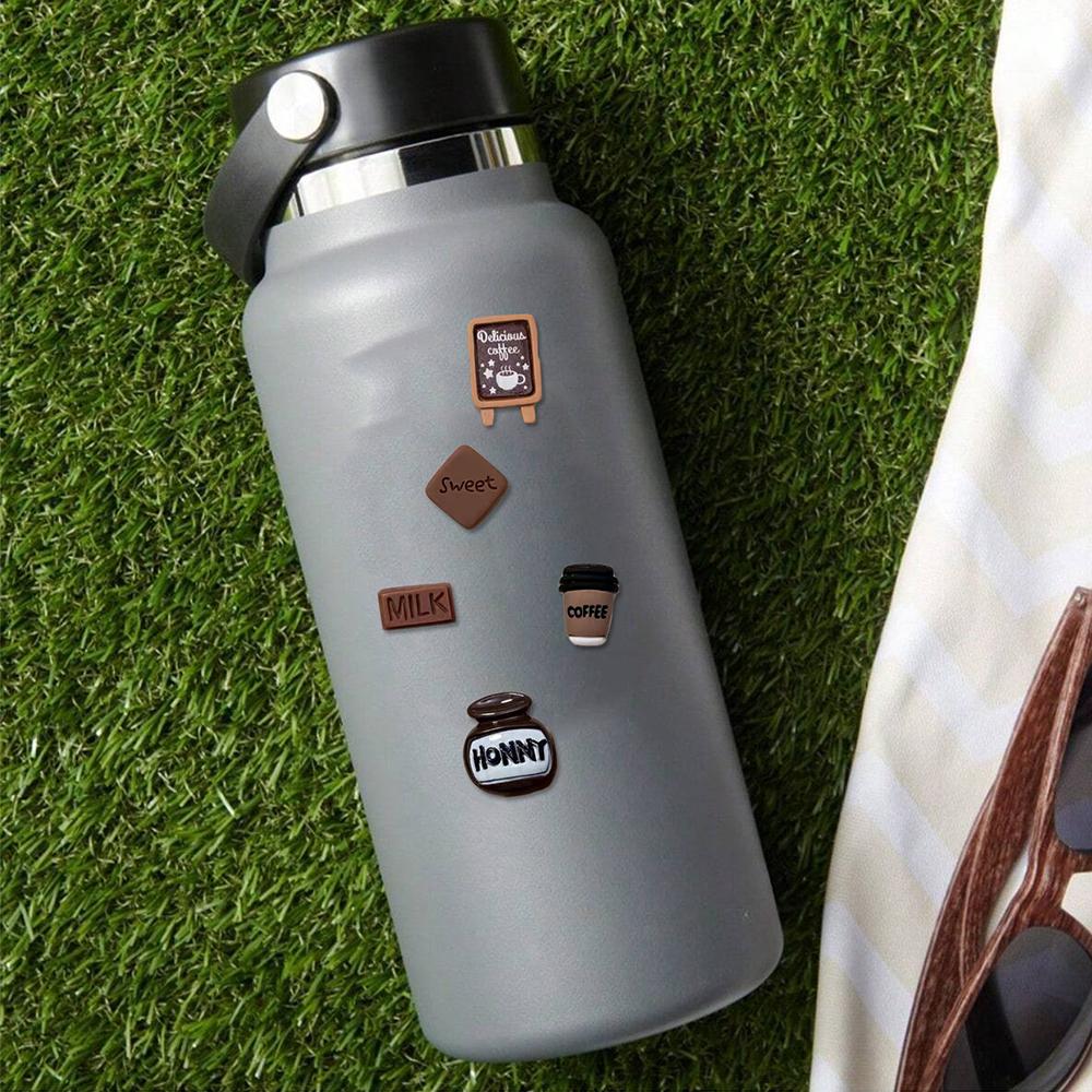 10Pcs Coffee Chocolate Simulation Food Fridge Magnets Whiteboard Stickers Refrigerator Decorative Magnets Kitchen Home Decor