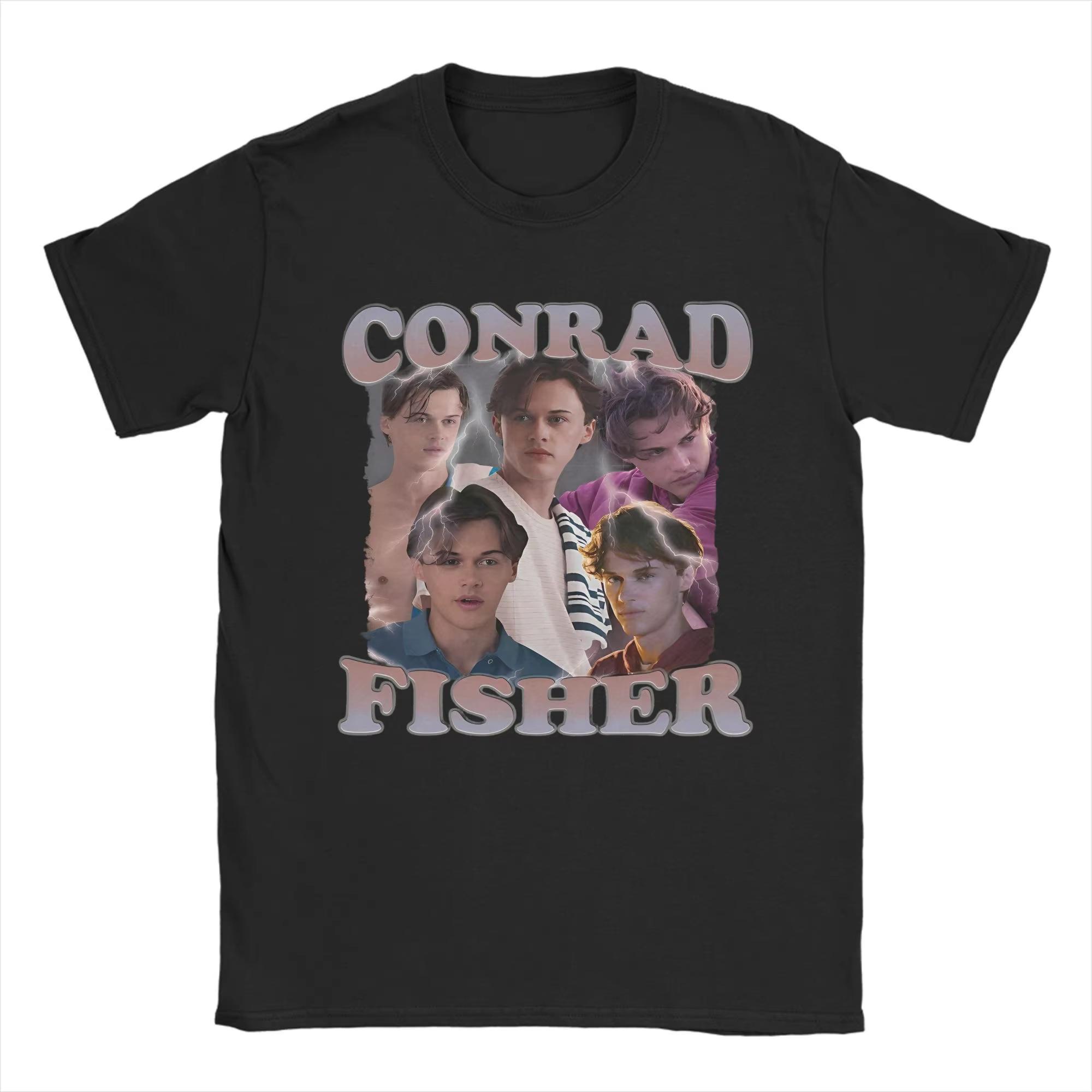 

Conrad Fisher Bootleg T Shirt The Summer I Turned Pretty T-Shirts Short Sleeve Tshirt Beach 100% Cotton O Neck Funny Clothes 4XL