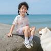 ZISEHY Kids' Summer Short-Sleeve Cotton Pajamas