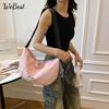 Niche Fresh Women Bag Campus Fashion Versatile Large Capacity Dumpling Bag Spring New Shoulder Crossbody Bag