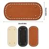 4Pcs/Set 22* 10cm DIY Hand-Woven Bag Bottom Set Pu Bag Accessories Bottom Plate