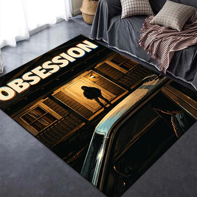 obsession nikki Carpet Rug for Living Room Bedroom Home Sofa Decoration,Kids play Non-slip Floor Mat