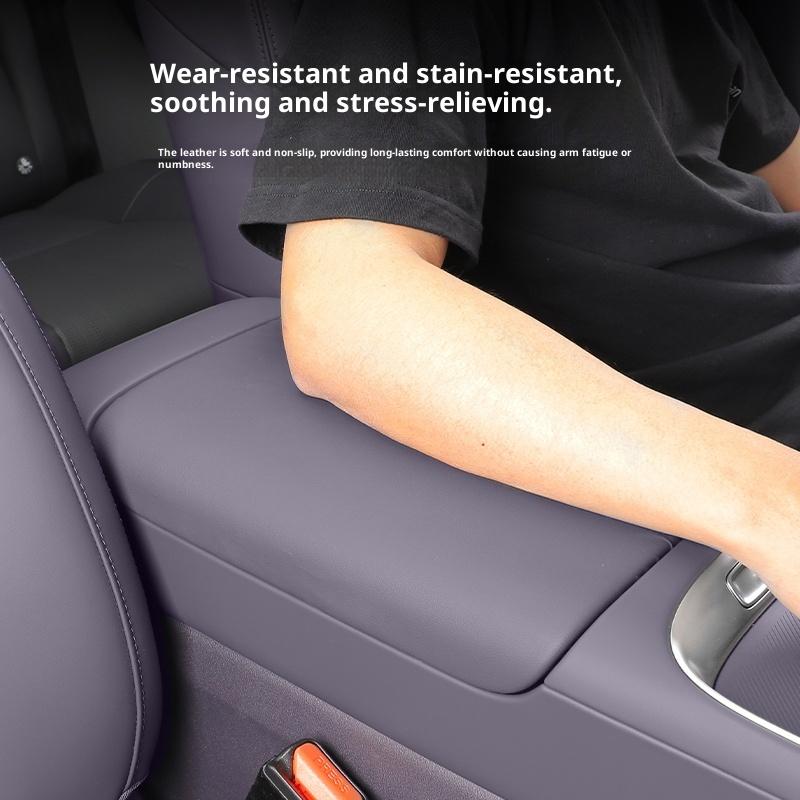 For Leapmotor B10 Armrest Box Silicone Cover Center Console Armrest Pad Anti-Dirty Interior Modification
