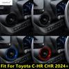 ABS Auto Voor Dashboard Air AC Airconditioning Ventiel Decoratie Cover Trim Interieur Accessoires Voor Toyota C-HR CHR 2024 2025