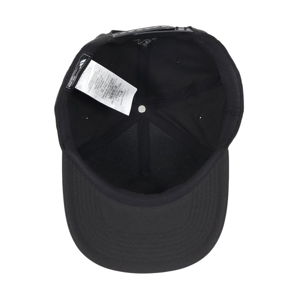 Adidas Golf Twist Weave Stretch Golf Black Water-Repellent Cap,