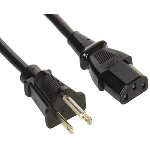 Buffalo BUFFALO Power Cable 3 Pin Socket (female) 3 Pin Plug (male) 2m BSACC0720BKA Black