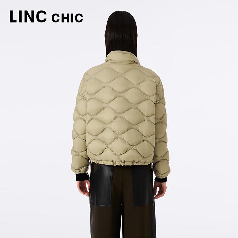 Jinyujie Women's Lightweight Stand Collar Duck Down Jacket