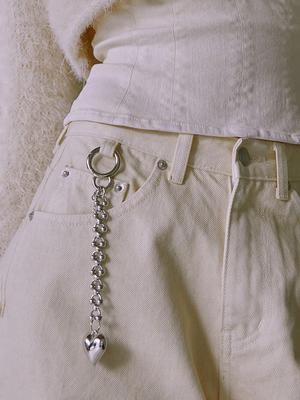 Third Movement Heart Drop Chain Keyring