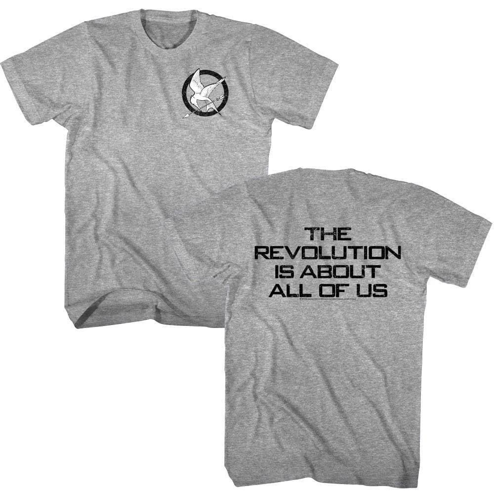 Hunger Games Revolution Uniform Men s T Shirt S