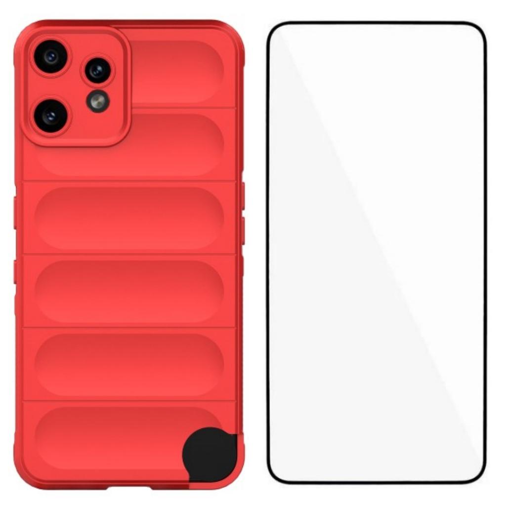 For Nothing CMF Phone 2 Pro TPU Case WANLONFENG HD Series Anti Slip Phone Cover with Tempered Glass