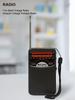 Outdoor Radio Dual Band Digital Radio SW/AM/FM Portable Mini Radio LCD Display Battery Operated for Indoor Outdoor Emergency Use