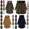 Cozy Cat Ear Women's Winter Warm Fleece Hoodie Hooded Coat For Casual Comfort