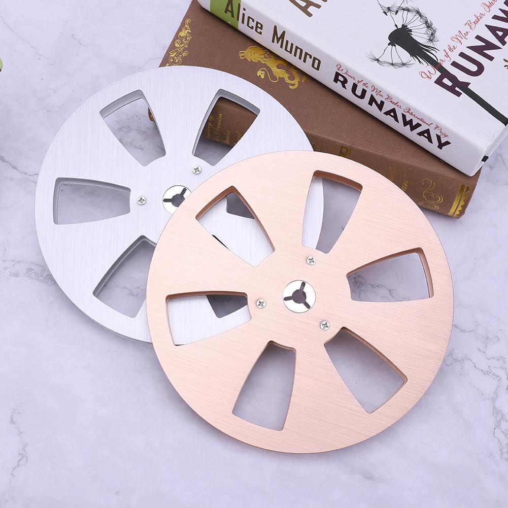 7 Inch Recording Tape Reel Bending-resistance 6 Hole Open Roll Cassette Wear-resistant Replacement for Studer ReVox /TEAC/BASF