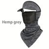 Outdoor Sunscreen Fishing Suns Anti UA  Protection Face Neck Flap Sun CapHeadband Sun Rain Hat Fishing Hiking Cap
