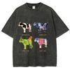 New Arrival Short Sleeved Round Neck Yk Tshirt Men Clothing New In Top  Tees Mens TShirt Camisetas Fun Cow Print Ropa Hombre