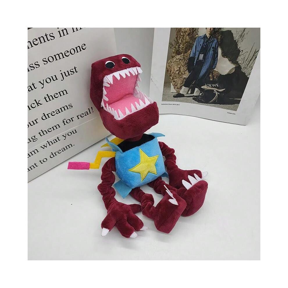 (31cm) Caja de Dibujos Animados Boo Juguete Juego de Miedo Muñecos Periféricos Robot Rojo Muñecos de Peluche Rellenos Muñecos de Colección Regalo de Vacaciones