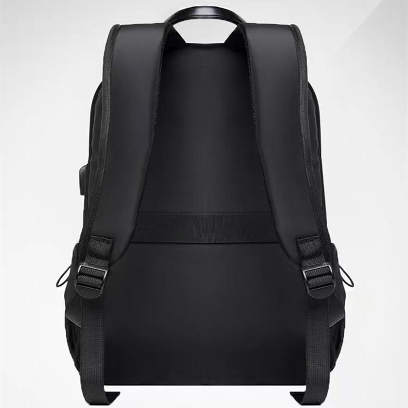 Backpack Men'S Business Leisure Computer Bag Going Out Travel Bag Trend Middle School Student School Bag Printed Logo