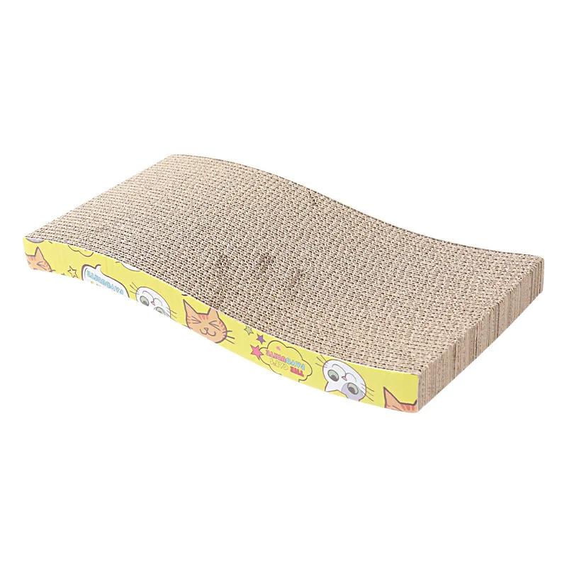 Corrugated cat scratching board wear-resistant scratching column furniture protection